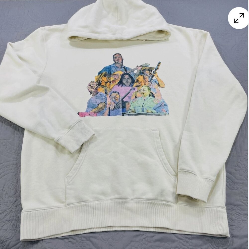 (NWOT) Zach Bryan Quittin Time 2024 Tour Thick Heavy Hoodie - Picture 3 of 3